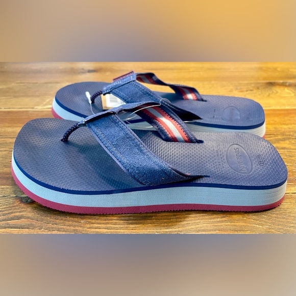 Havaianas | Urban Fusion II | Navy Thong Flip Flops | Men’s 8 - Picture 1 of 5